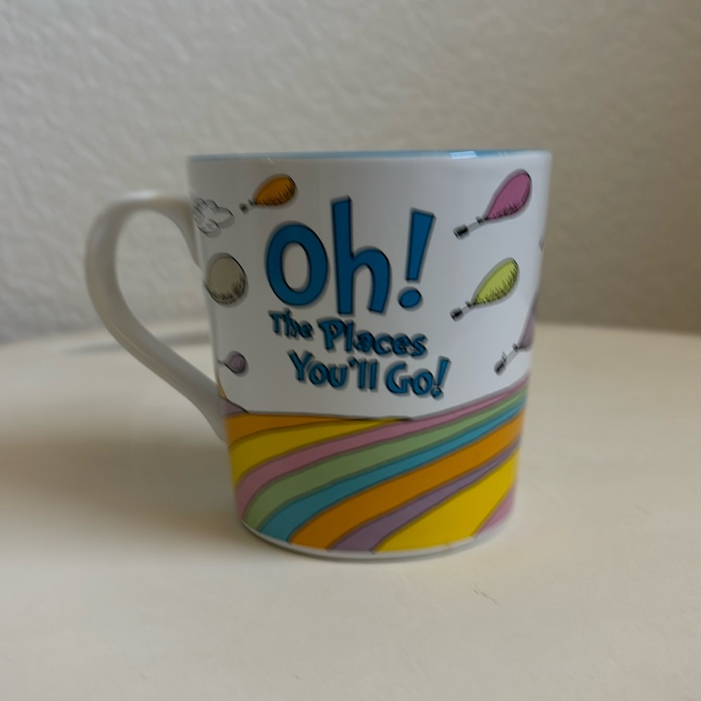 NWT Dr. Seuss “Oh! The places you’ll go!” Mug